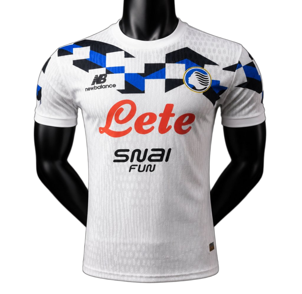 Atalanta 2026/27 Away Jersey – Player Version – White