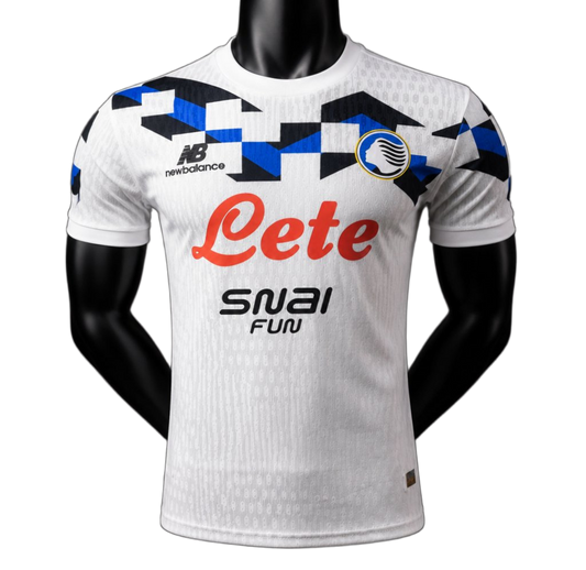 Atalanta 2026/27 Away Jersey – Player Version – White
