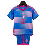 Fulham 2026/27 Third Kit – Kids – Blue/Pink