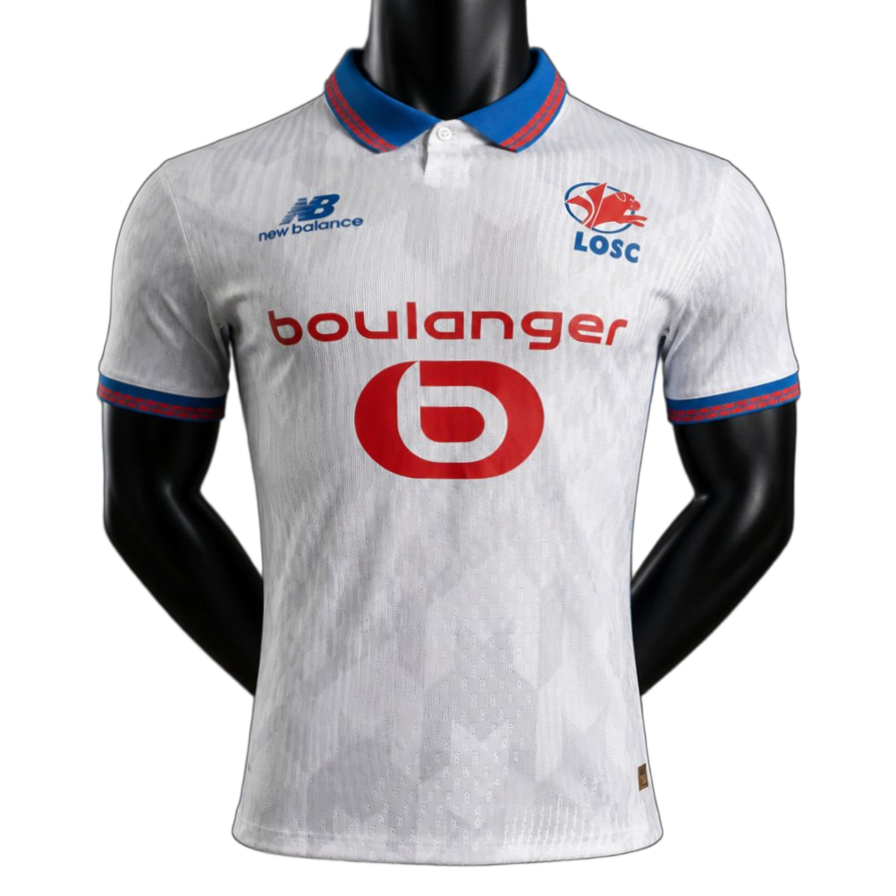 Lille OSC 2026/27 Away Jersey – Player Version – White