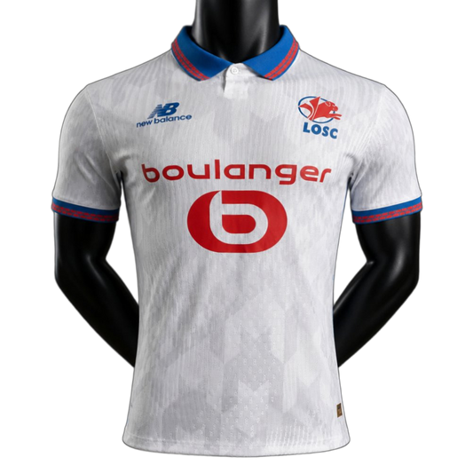 Lille OSC 2026/27 Away Jersey – Player Version – White