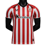 Athletic Bilbao 2026/27 Home Jersey – Player Version – White/Red – Stripes