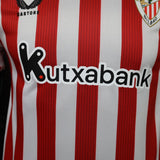 Athletic Bilbao 2026/27 Home Jersey – Player Version – White/Red – Stripes