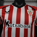 Athletic Bilbao 2026/27 Home Jersey – Player Version – White/Red – Stripes