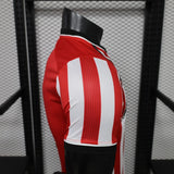 Athletic Bilbao 2026/27 Home Jersey – Player Version – White/Red – Stripes