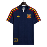Spain 2026 Away Jersey – Blue/Navy – Vintage Remake