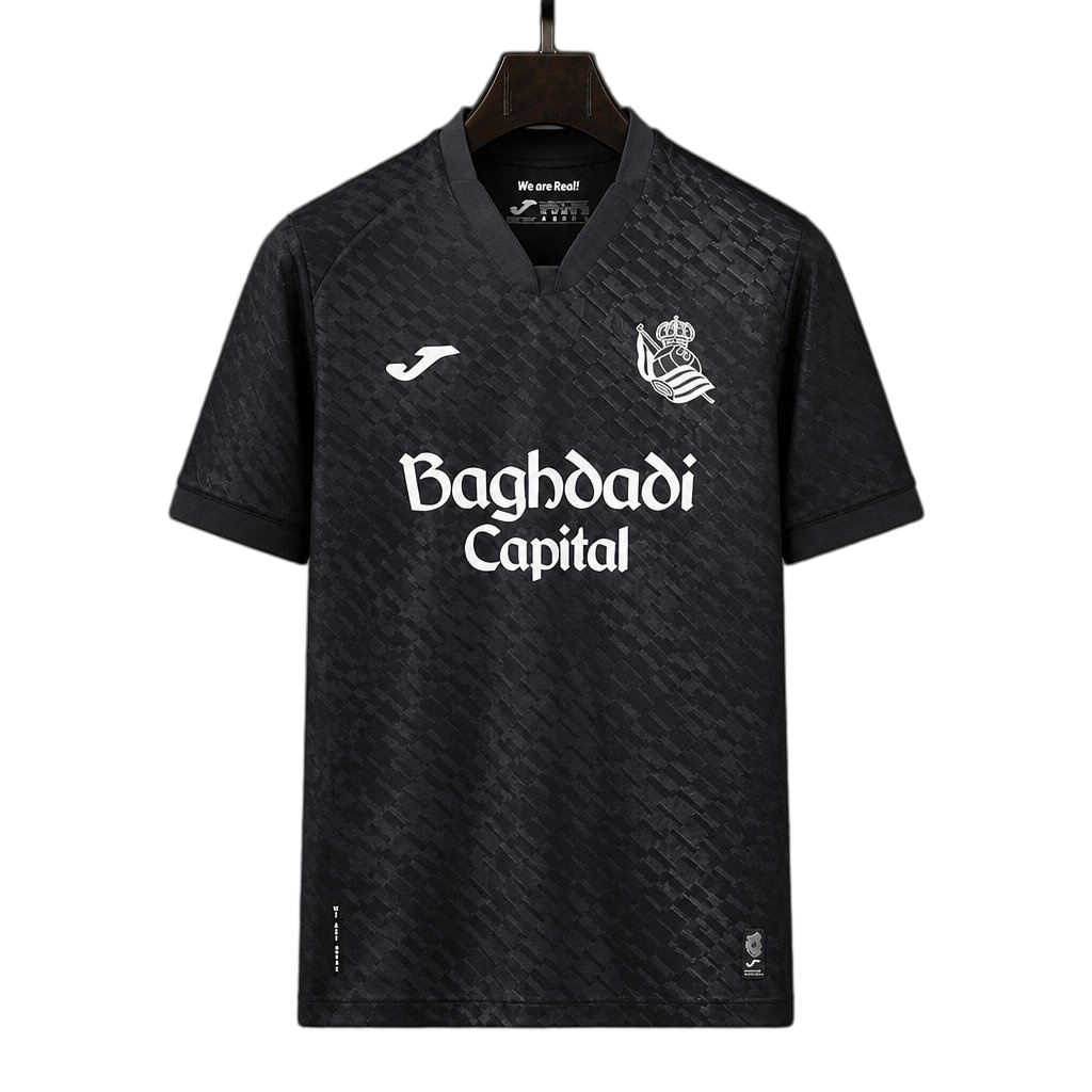 Real Sociedad 2026/27 Away Jersey – Black