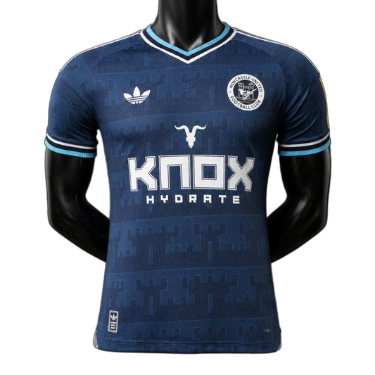 Newcastle United 2026/27 Away Jersey – Player Version – KNOX Sponsor