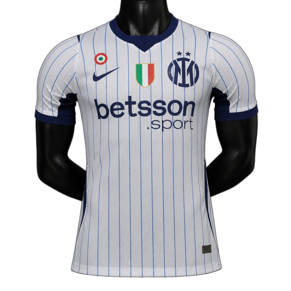 Inter Milan 2026/27 Away Jersey – Player Version – Blue – Stripes