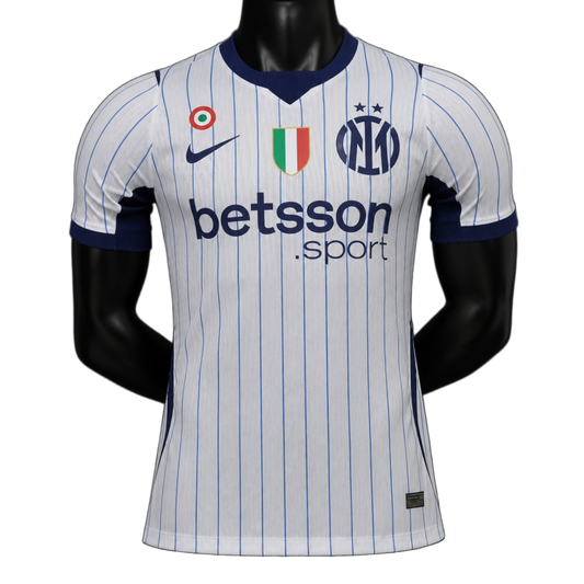 Inter Milan 2026/27 Away Jersey – Player Version – Blue – Stripes