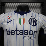 Inter Milan 2026/27 Away Jersey – Player Version – Blue – Stripes