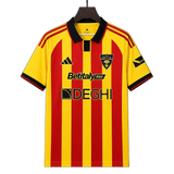 Lecce 2026/27 Home Jersey – Red/Yellow – Stripes