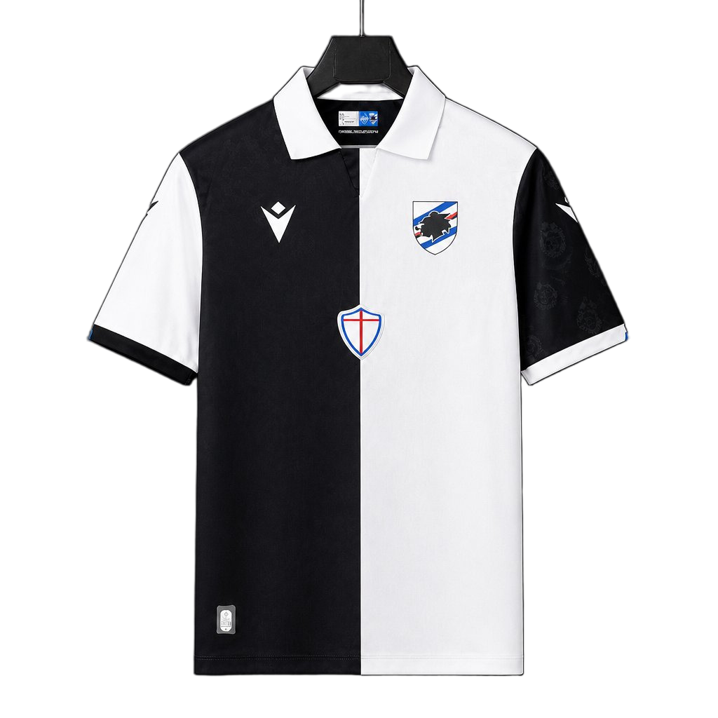 Sampdoria 2026/27 Third Jersey – White/Black