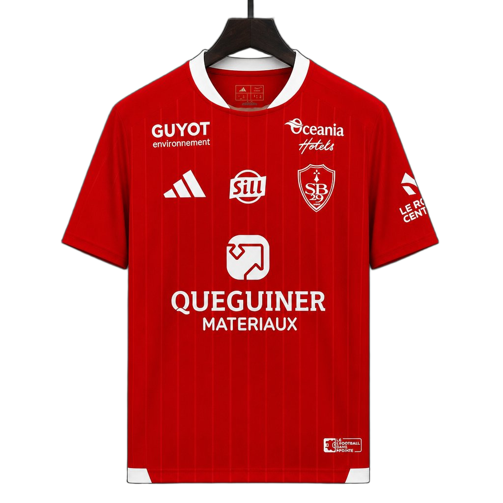 Brestois 2026/27 Home Jersey – Red