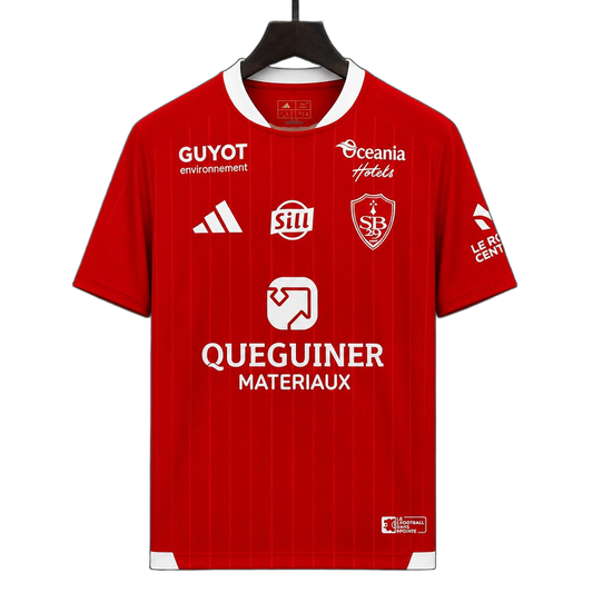 Brestois 2026/27 Home Jersey – Red