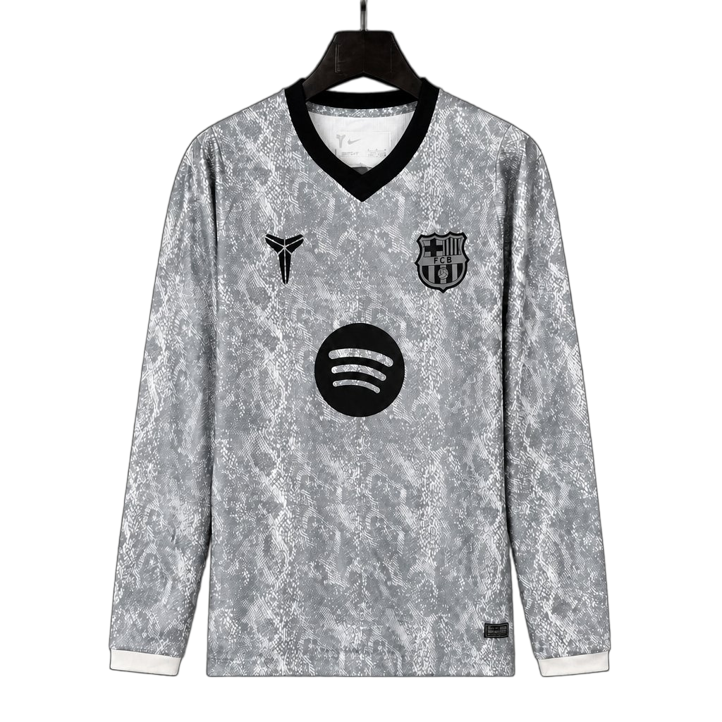 FC Barcelona 2026/27 Goalkeeper Jersey – Long Sleeve – Grey
