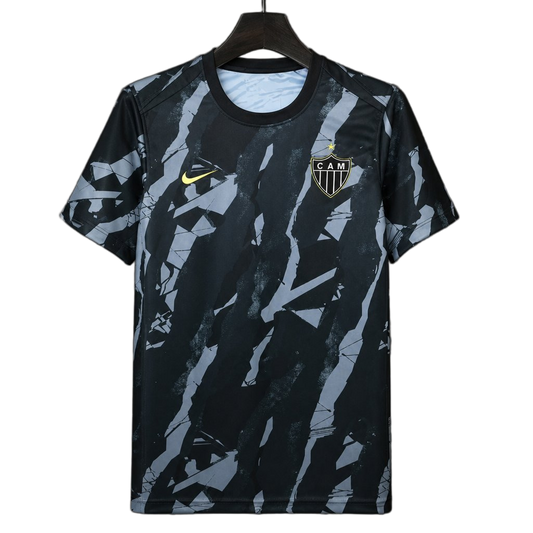 Atlético Mineiro 2026/27 Jersey – Black/Gray – Camo Pattern