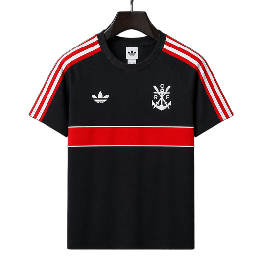 Flamengo 2026/27 Jersey – Black/Red – Stripe Originals