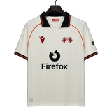 Wrexham 2026/27 Away Jersey – Cream Polo Collar
