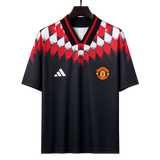 Manchester United 2026/27 Training Jersey – Black – Diamond Pattern