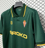 Sporting Gijon 2026/27 Away Jersey – Green