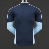 Argentina 2026 Away Jersey – Player Version – Long Sleeve – Blue/Navy