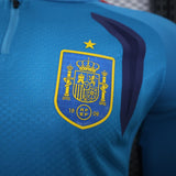 Spain 2026 Home Jersey – Player Version – Long Sleeve – Blue – Light