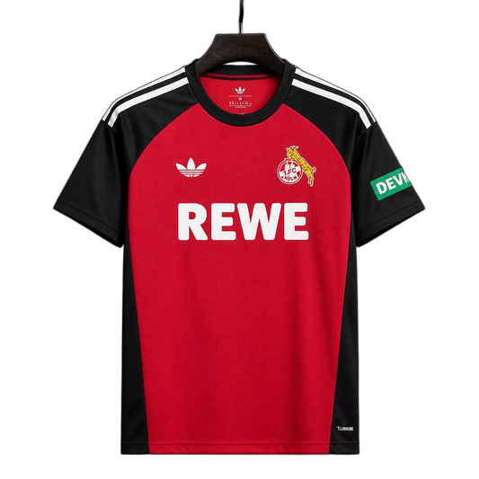 Koln 2026/27 Home Jersey – Black/Red