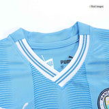 Manchester City 2023/24 Home Kids Kit Jersey