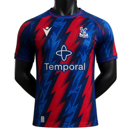 Crystal Palace 2026/27 Home Jersey – Player Version – Red/Blue