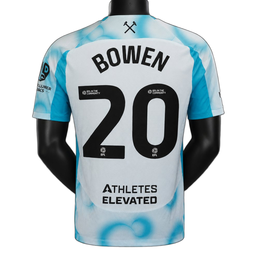 West Ham United 2026/27 Third Jersey – Player Version – White/Blue