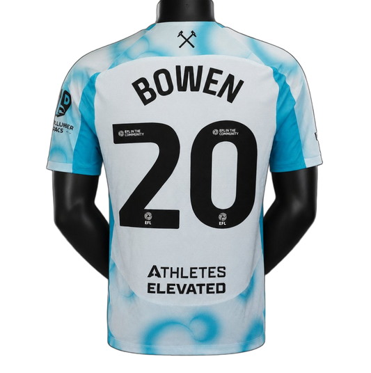 West Ham United 2026/27 Third Jersey – Player Version – White/Blue
