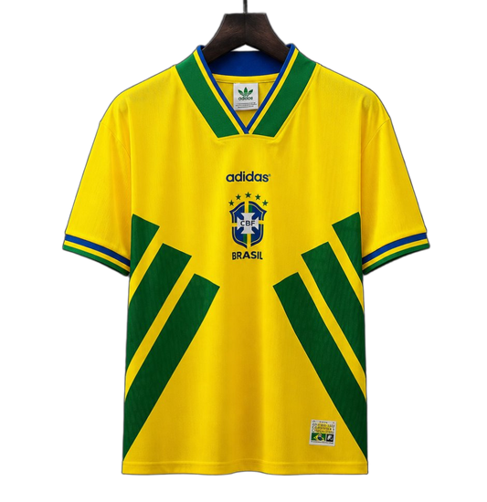 Brazil 2026 Jersey – Yellow – Remake Vintage