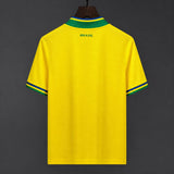 Brazil 2026 Jersey – Yellow – Remake Vintage