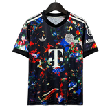 Bayern Munich 2026/27 Third Jersey – Black – Colorful Abstract Splash Print