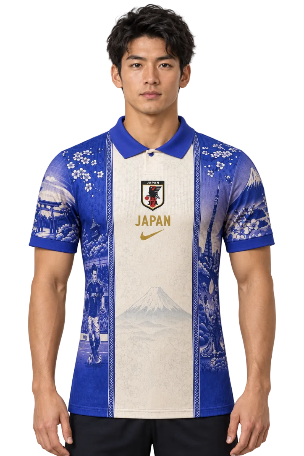 Japan 2026/27 Jersey – Player Version – Special Edition – Polo Collar