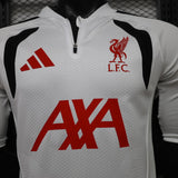 Liverpool 2026/27 Jersey – Player Version – Long Sleeve – White