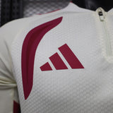 Real Madrid 2026/27 Jersey – Player Version – Long Sleeve – White/Red