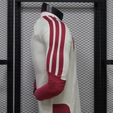 Real Madrid 2026/27 Jersey – Player Version – Long Sleeve – White/Red