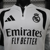 Real Madrid 2026/27 Jersey – Player Version – Long Sleeve – White