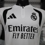 Real Madrid 2026/27 Jersey – Player Version – Long Sleeve – White