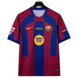 FC Barcelona 2026/27 Home Jersey – Special Edition – Blue – Burgundy Spider Web Pattern
