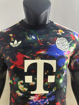 Bayern Munich 2026/27 Third Jersey – Player Version – Black – Floral Abstract Allover Print