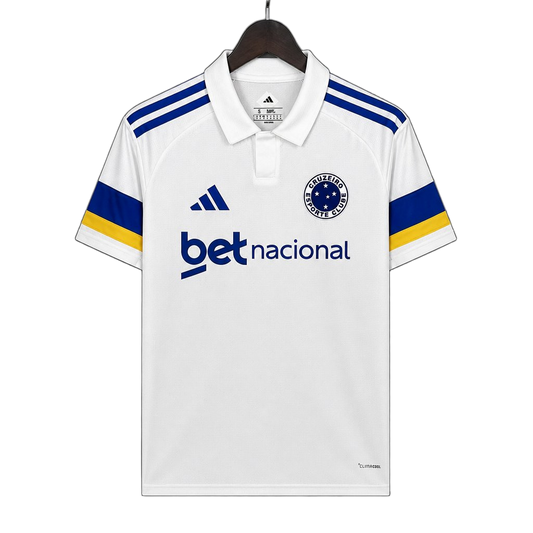 Cruzeiro 2026/27 Away Jersey – White/Blue – Esporte Clube