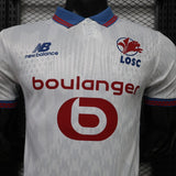 Lille OSC 2026/27 Away Jersey – Player Version – White – Losc