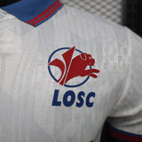 Lille OSC 2026/27 Away Jersey – Player Version – White – Losc