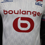 Lille OSC 2026/27 Away Jersey – Player Version – White – Losc