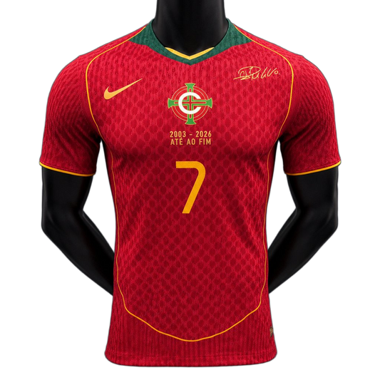 Portugal 2026 Jersey – Player Version – Special Edition – Red – Cristiano Ronaldo