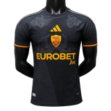 Roma 2026/27 Third Jersey – Player Version – Black