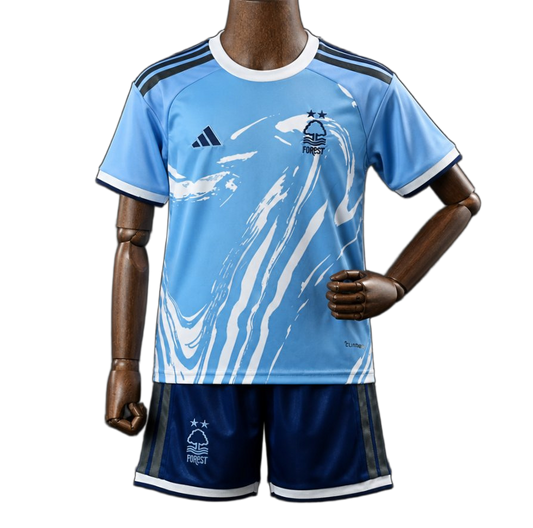 Nottingham Forest 2026/27 Third Jersey – Kids – Blue